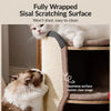 Sisal Barrel Cat Tree with Scratching Board