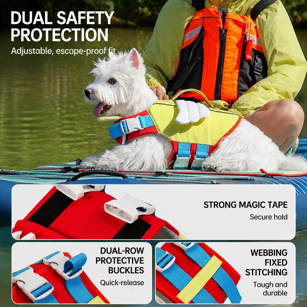 Dog Life Jacket for Swimming and Outdoor Adventures