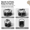 Foldable Enclosed Pet Bed for Cats and Dogs