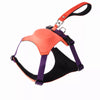 Nylon Harness with Integrated Retractable Leash for Dogs