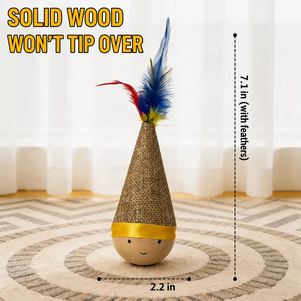 Interactive Wobble Toy for Dogs and Cats