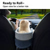 Canvas Front Seat Pet Car Bed for Small Dogs and Cats