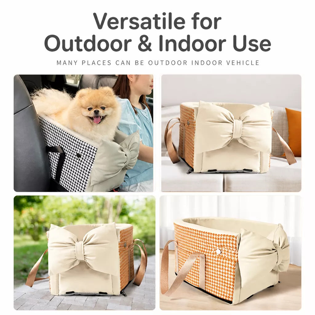 Center Console Pet Car Bed for Small Dogs and Cats