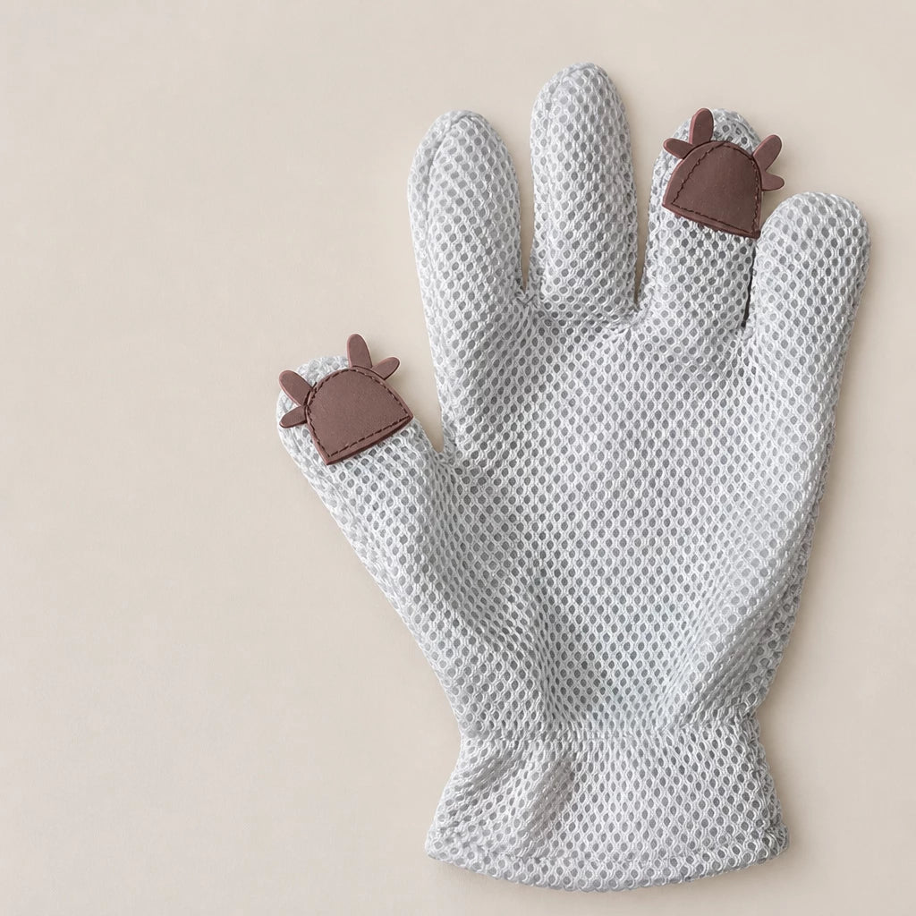 Double-Sided Pet Grooming Glove for Cats and Dogs