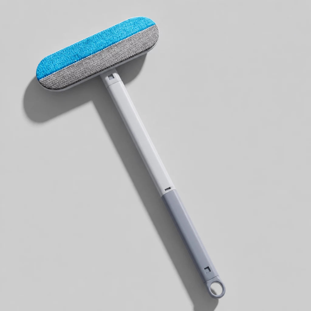 Long-Handle Pet Hair Removal Brush for Sofas and Bedding
