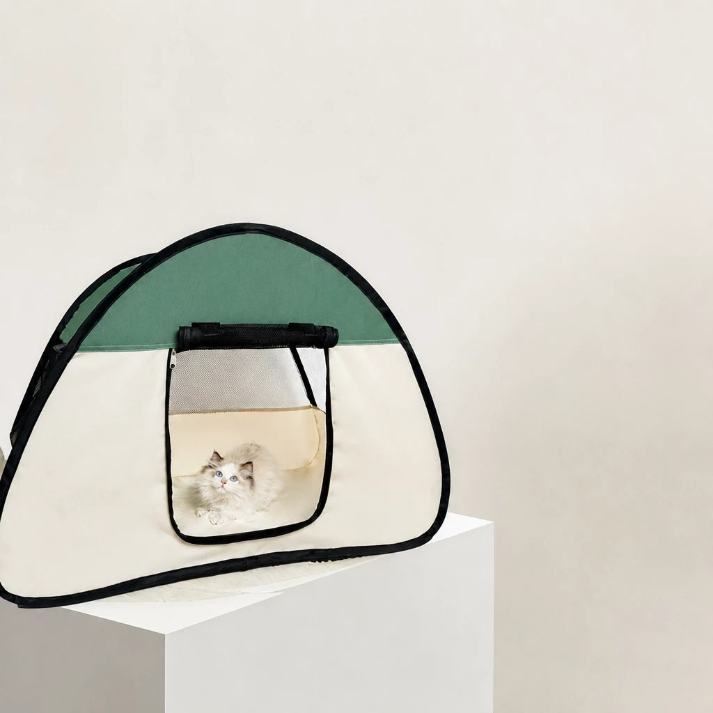 Portable Foldable Pet Tent Bed for Cats and Small Dogs