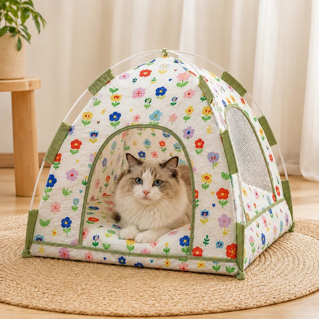 Indoor Cat & Dog Tent Bed