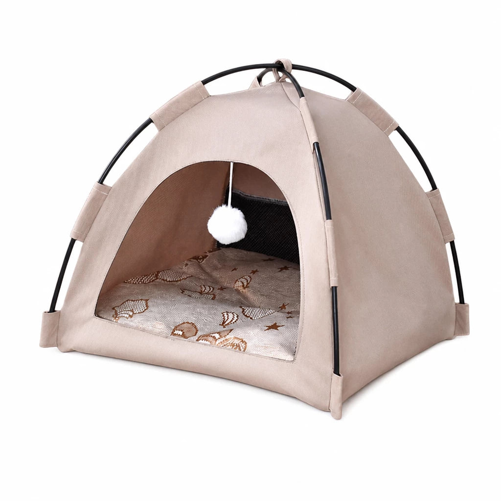 Foldable Indoor Cat Tent Bed
