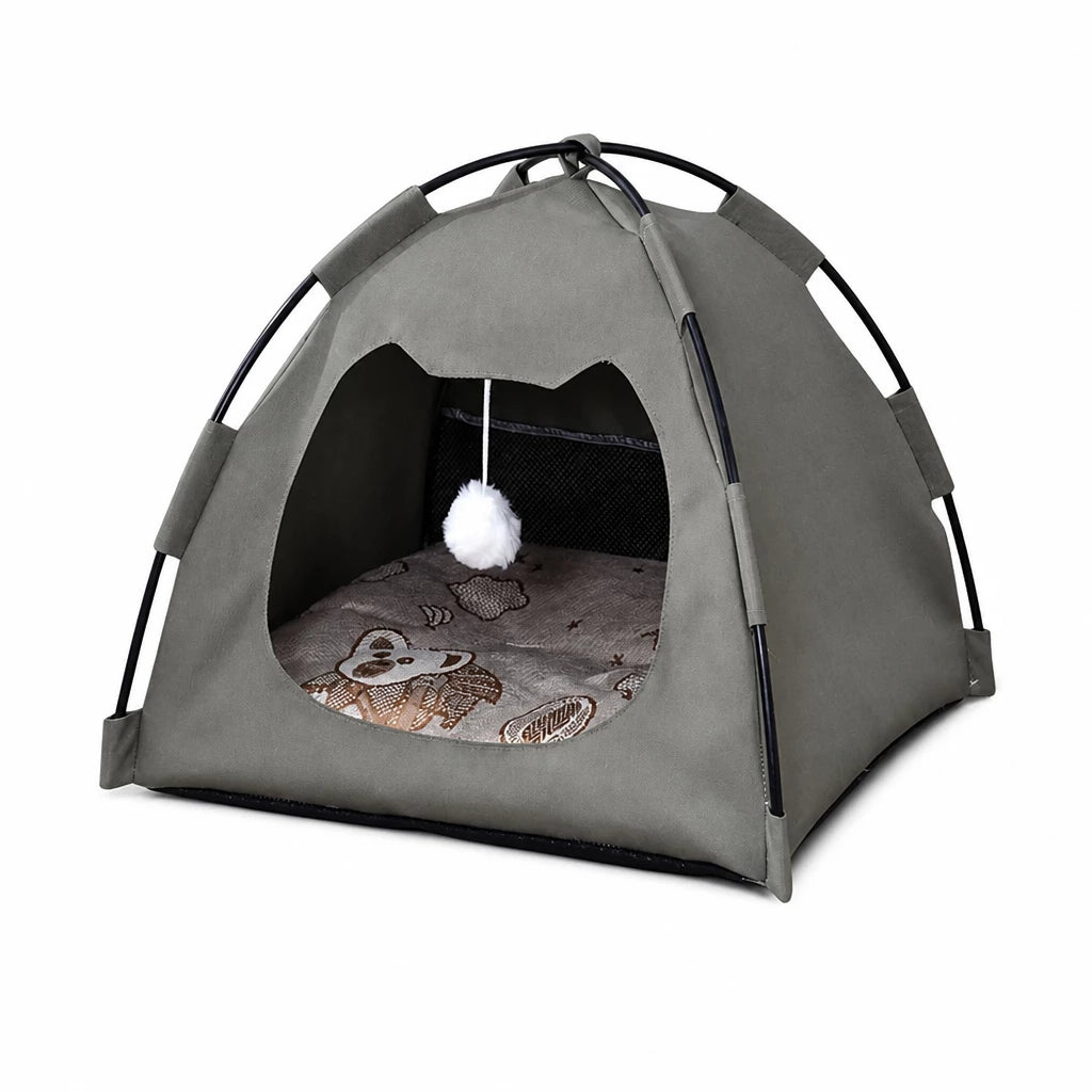 Foldable Indoor Cat Tent Bed
