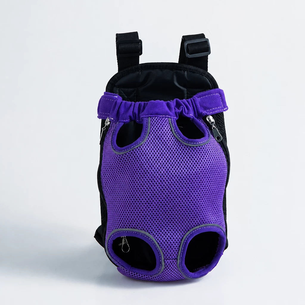 Mesh Pet Carrier Backpack for Cats and Small Dogs