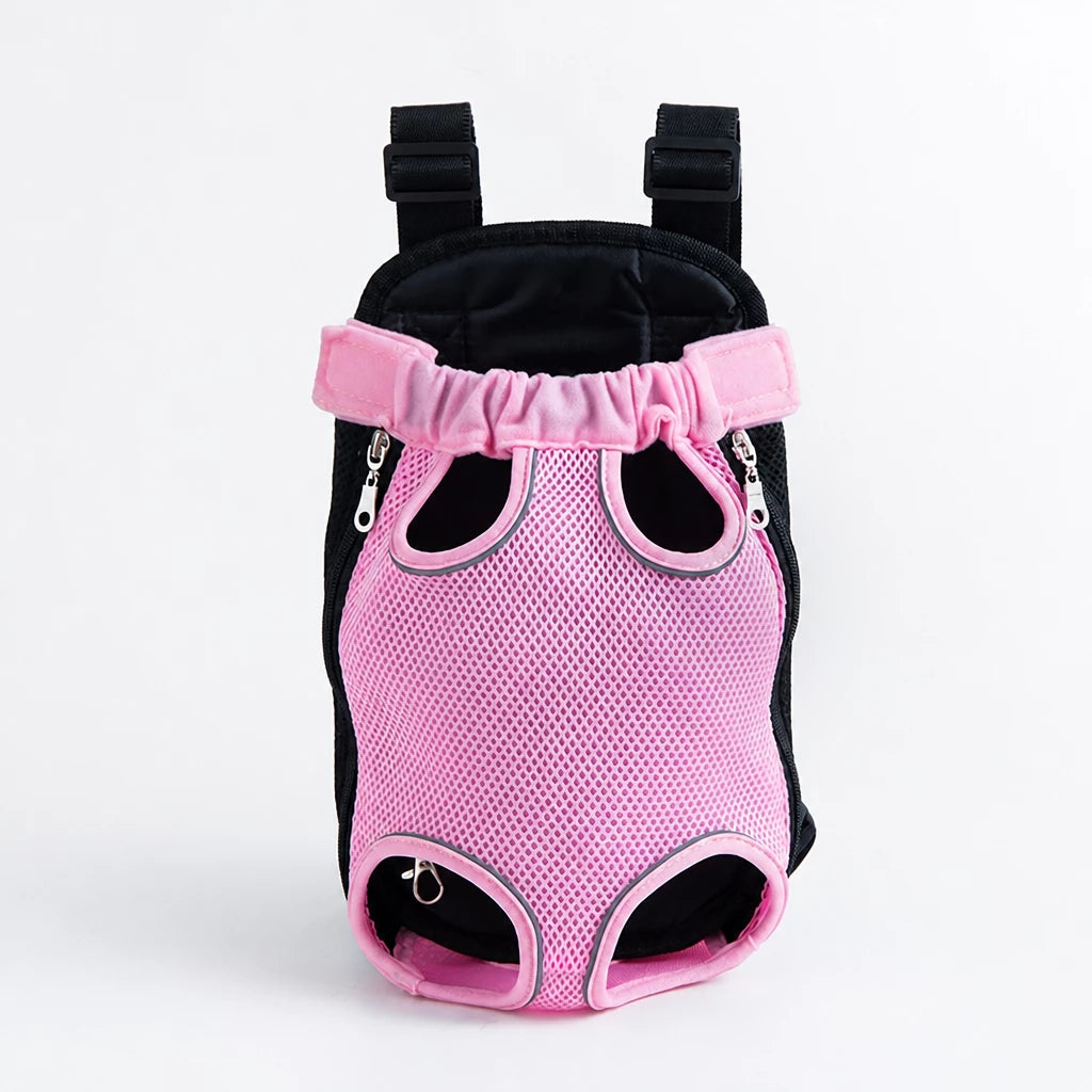 Mesh Pet Carrier Backpack for Cats and Small Dogs