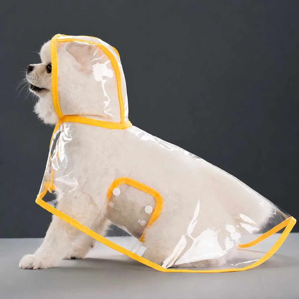 Full-Coverage Dog Raincoat Cape