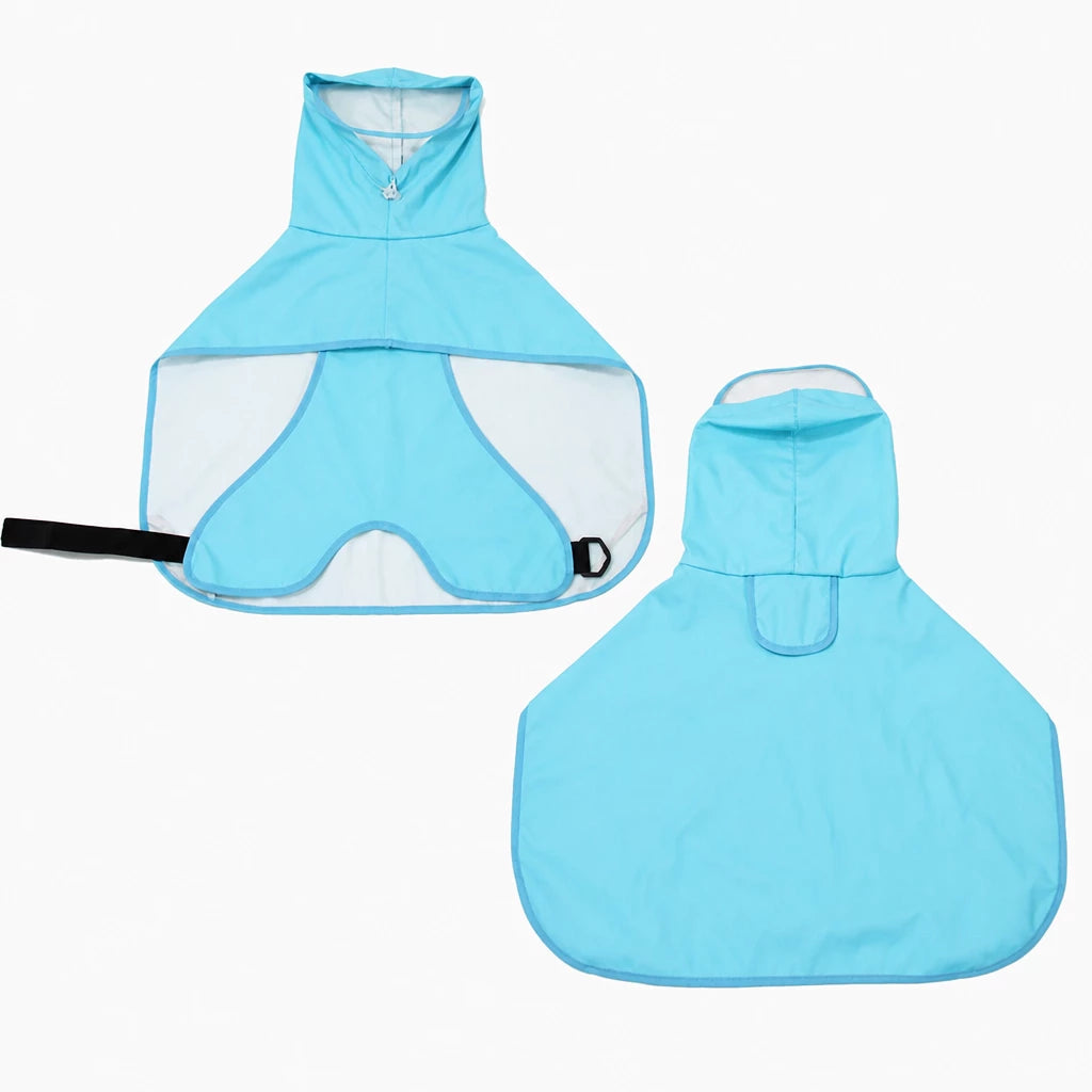 Full-Coverage Dog Raincoat Cape