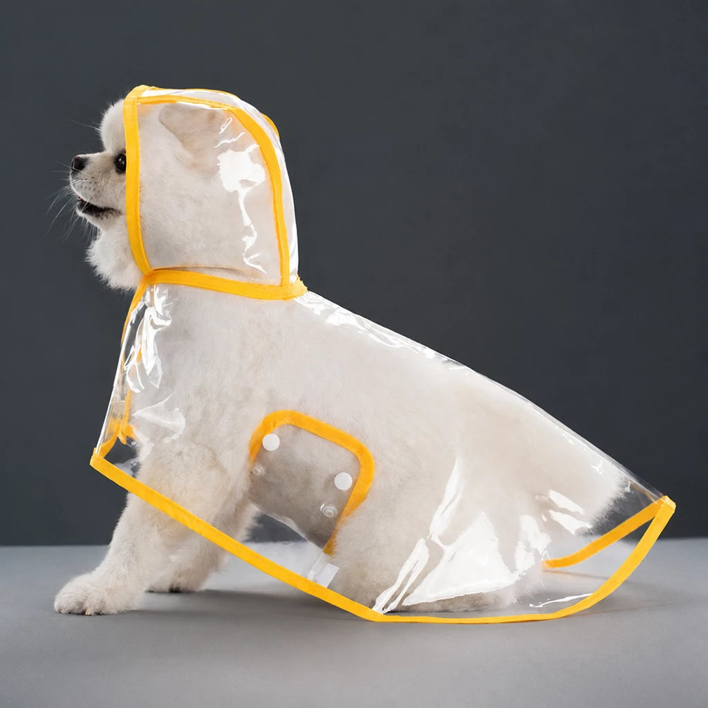 Full-Coverage Dog Raincoat Cape