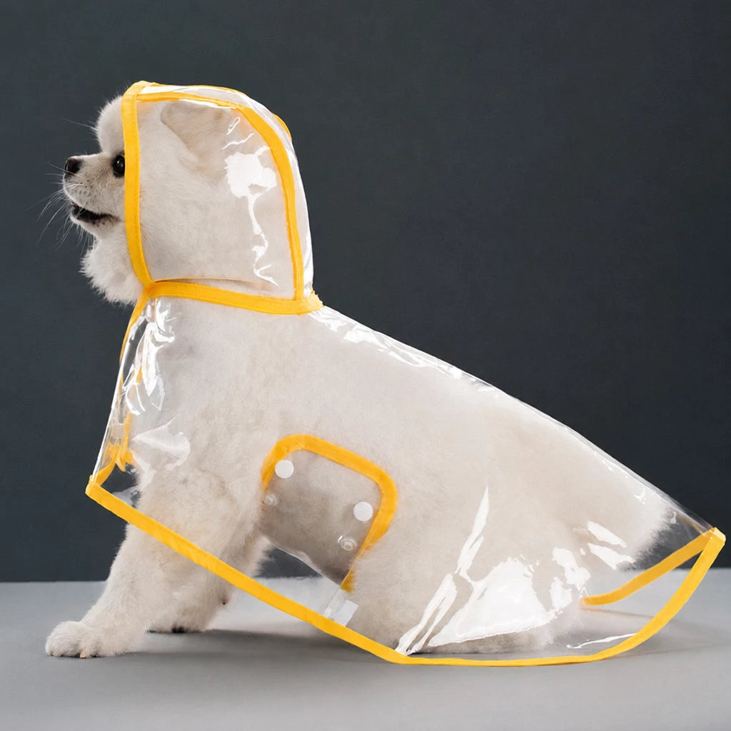 Full-Coverage Dog Raincoat Cape