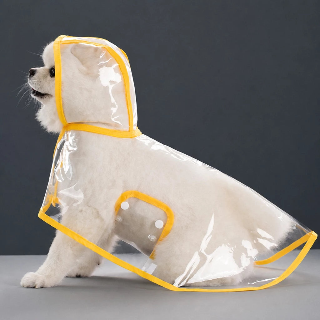 Full-Coverage Dog Raincoat Cape