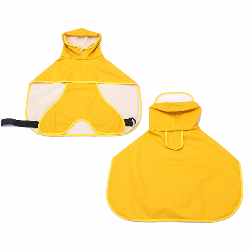 Full-Coverage Dog Raincoat Cape