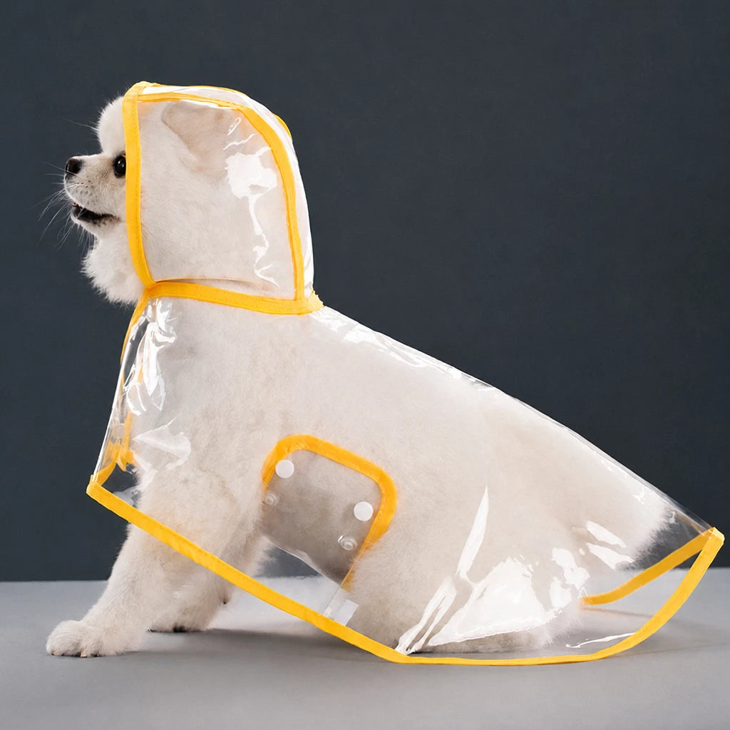 Full-Coverage Dog Raincoat Cape
