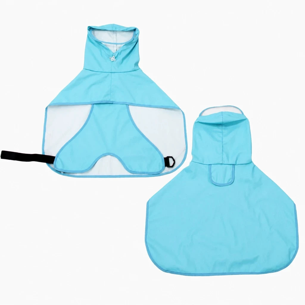 Full-Coverage Dog Raincoat Cape