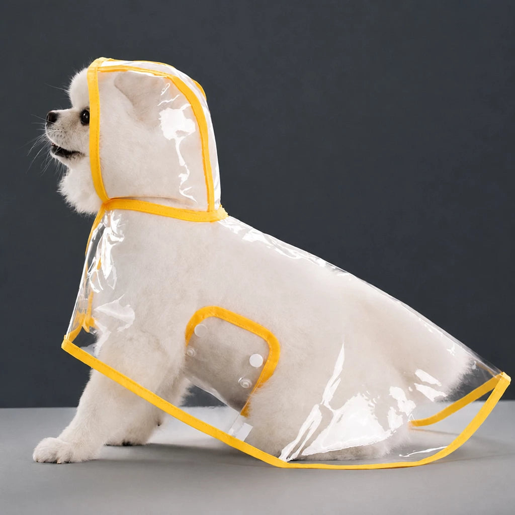Full-Coverage Dog Raincoat Cape