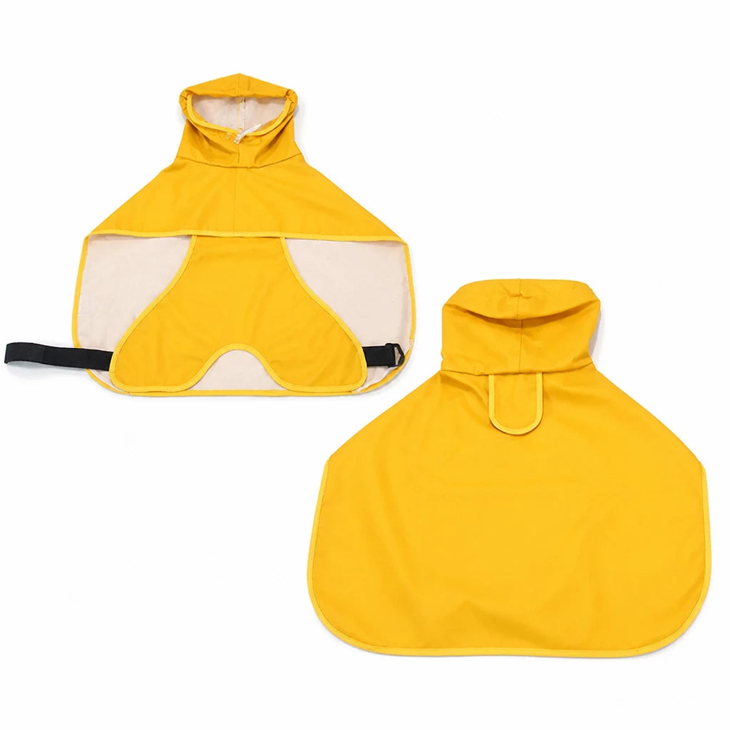 Full-Coverage Dog Raincoat Cape