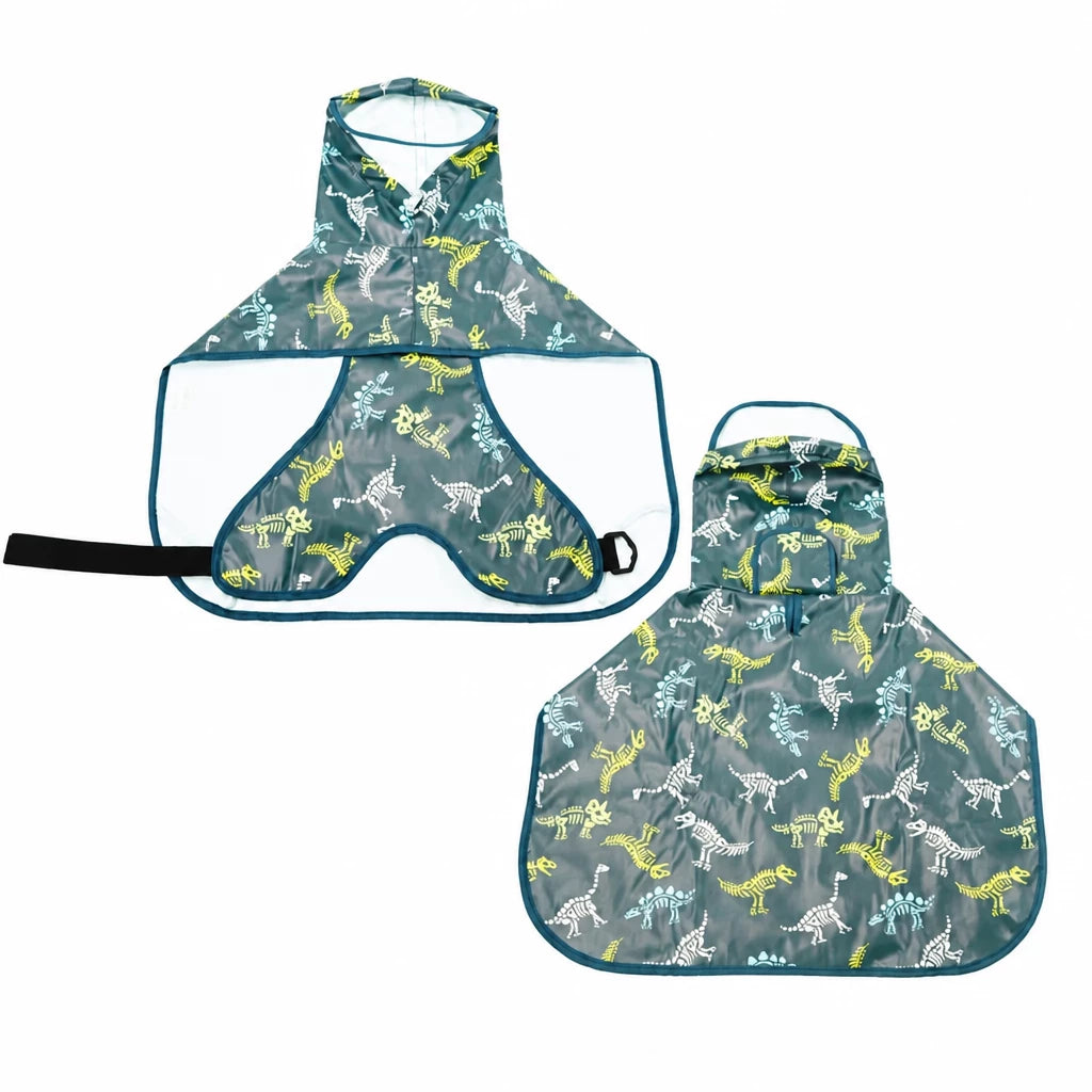 Full-Coverage Dog Raincoat Cape