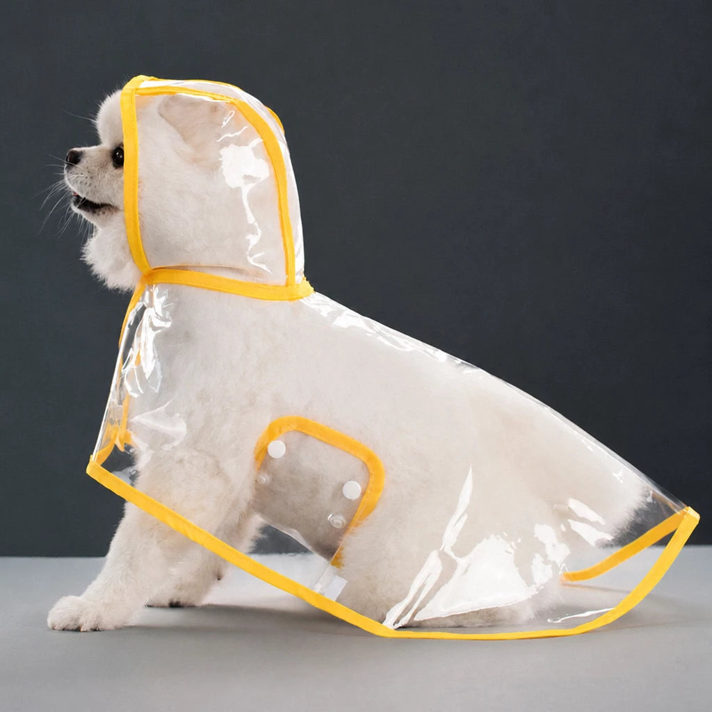 Full-Coverage Dog Raincoat Cape