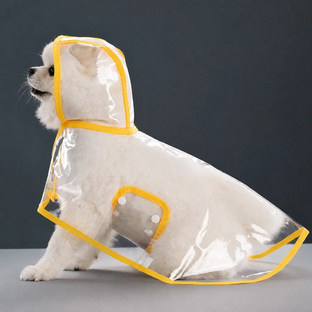 Full-Coverage Dog Raincoat Cape