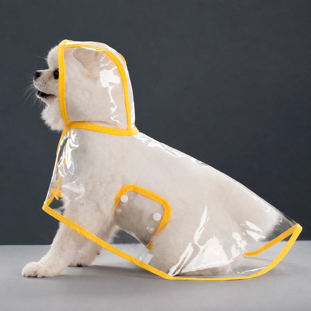 Full-Coverage Dog Raincoat Cape