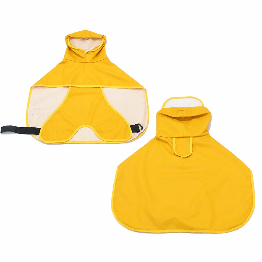 Full-Coverage Dog Raincoat Cape