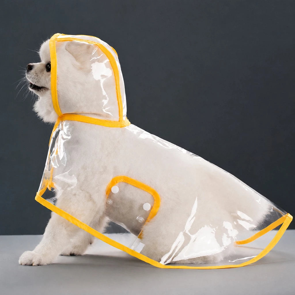 Full-Coverage Dog Raincoat Cape