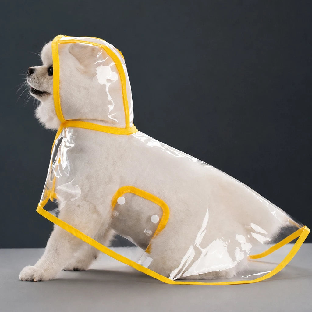 Full-Coverage Dog Raincoat Cape