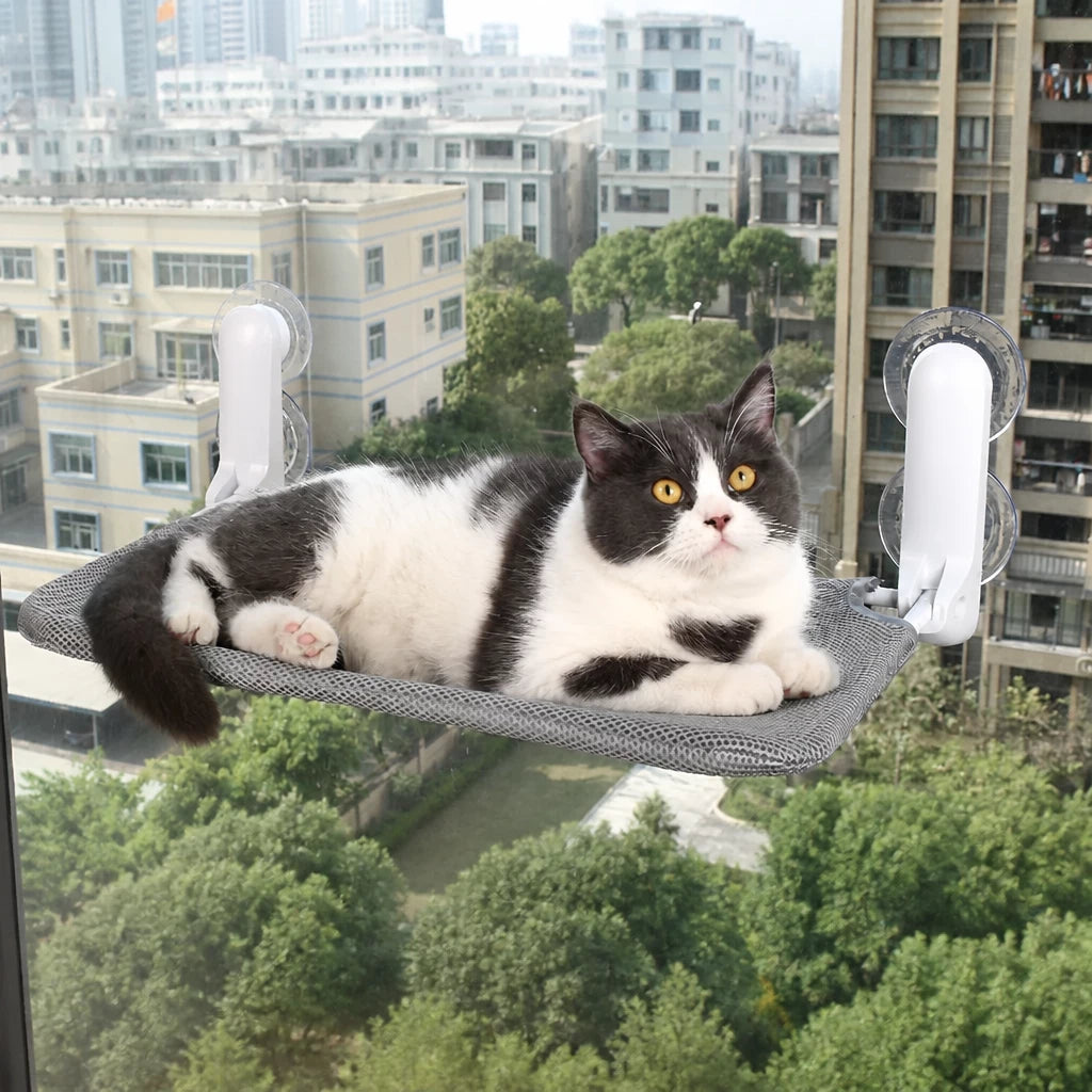 Cat Window Hammock with Suction Cup Mount