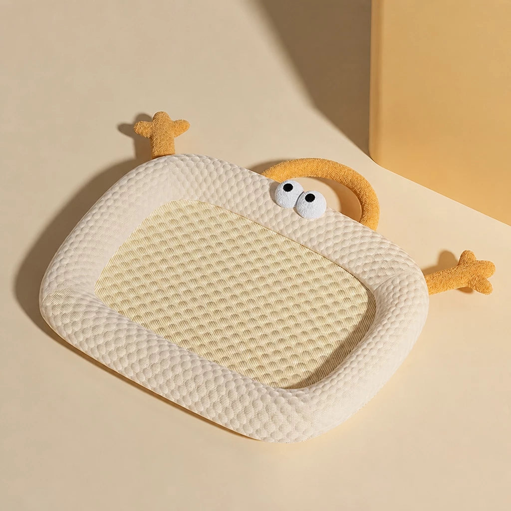 Cushioned Pet Bed Mat for Dogs and Cats