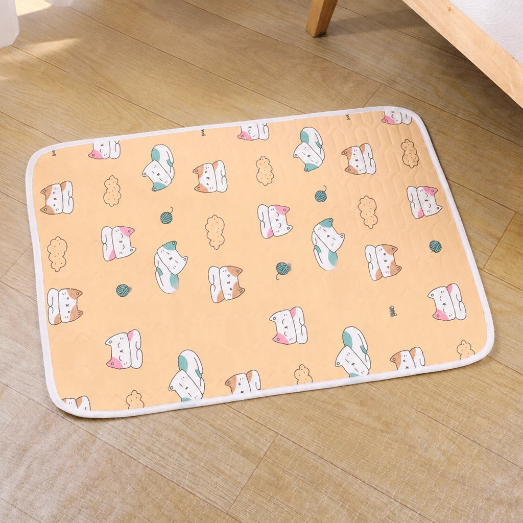 Cushioned Pet Bed Mat for Dogs and Cats