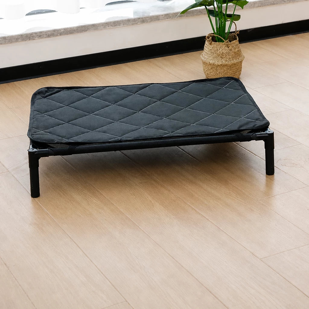 Elevated Dog & Cat Bed with Removable, Washable Pad