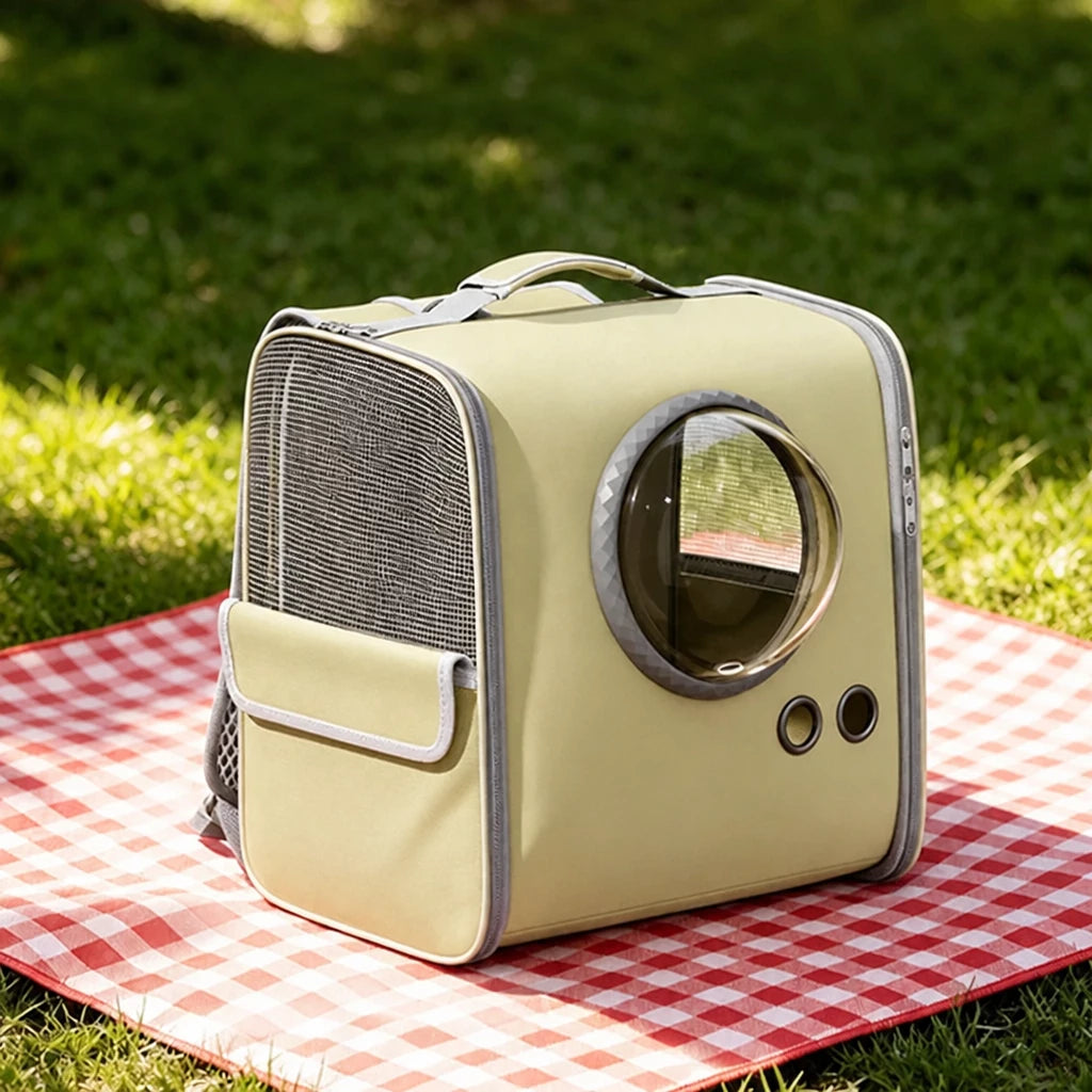 Breathable Pet Carrier Backpack for Cats and Small Dogs