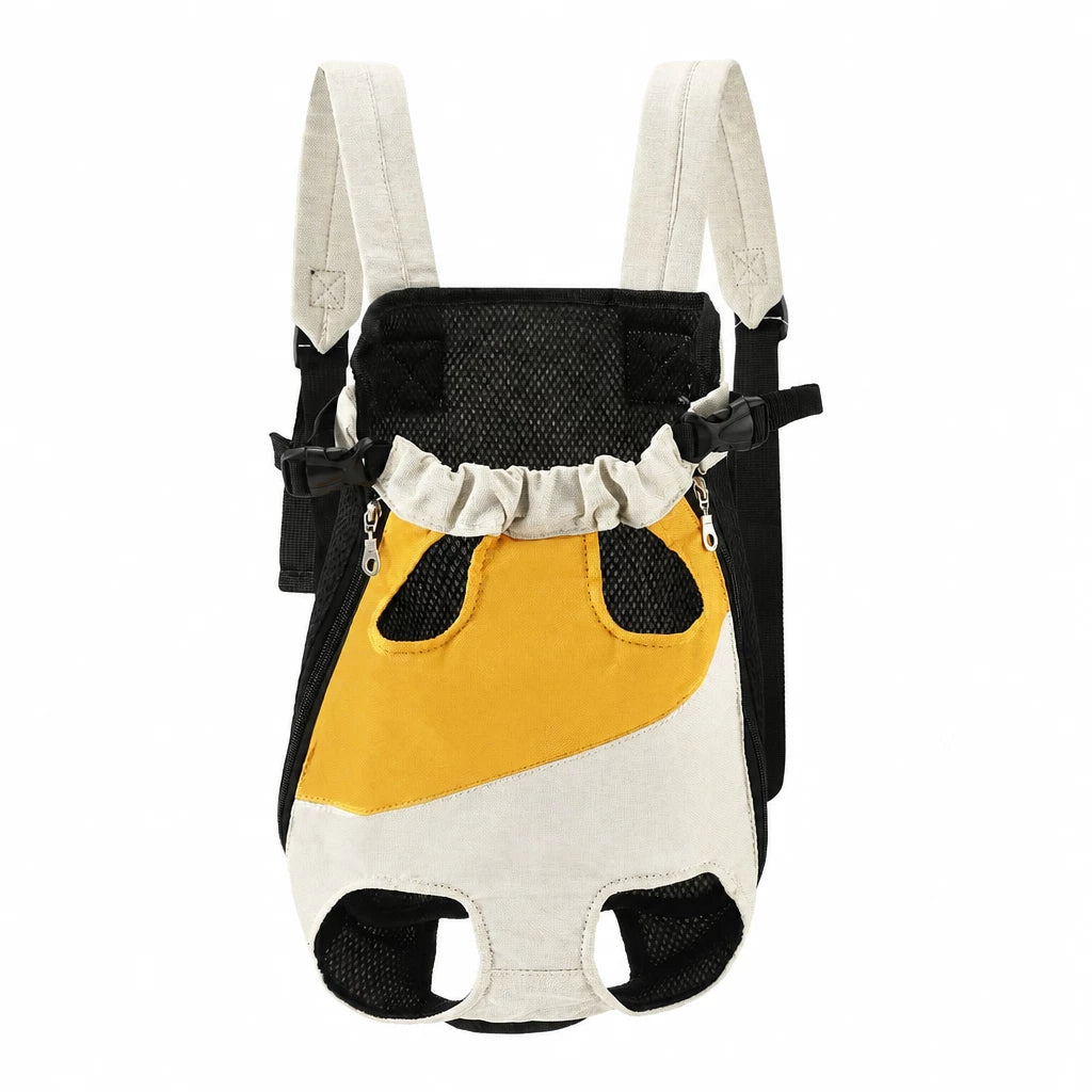 Front-Carrying Pet Carrier Backpack for Small Dogs and Cats