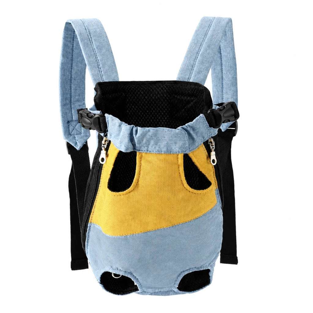 Front-Carrying Pet Carrier Backpack for Small Dogs and Cats