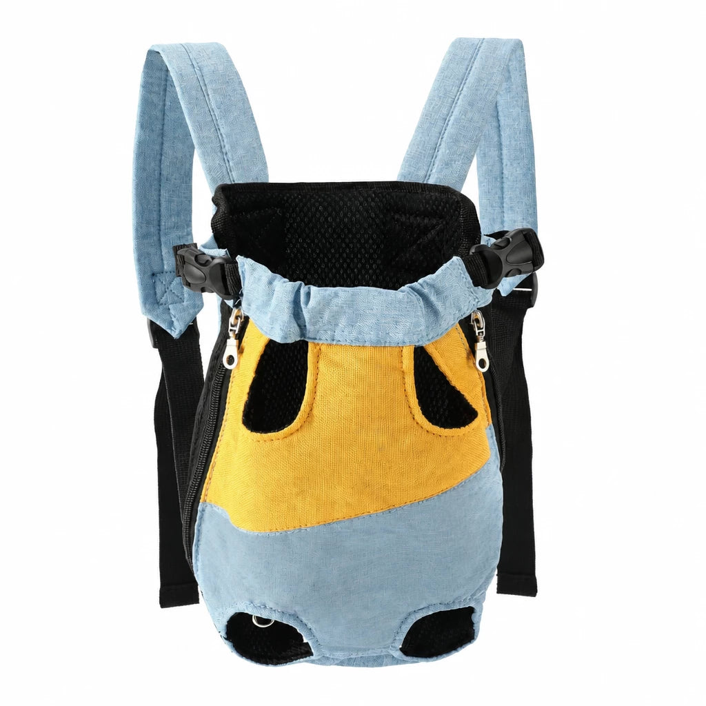Front-Carrying Pet Carrier Backpack for Small Dogs and Cats