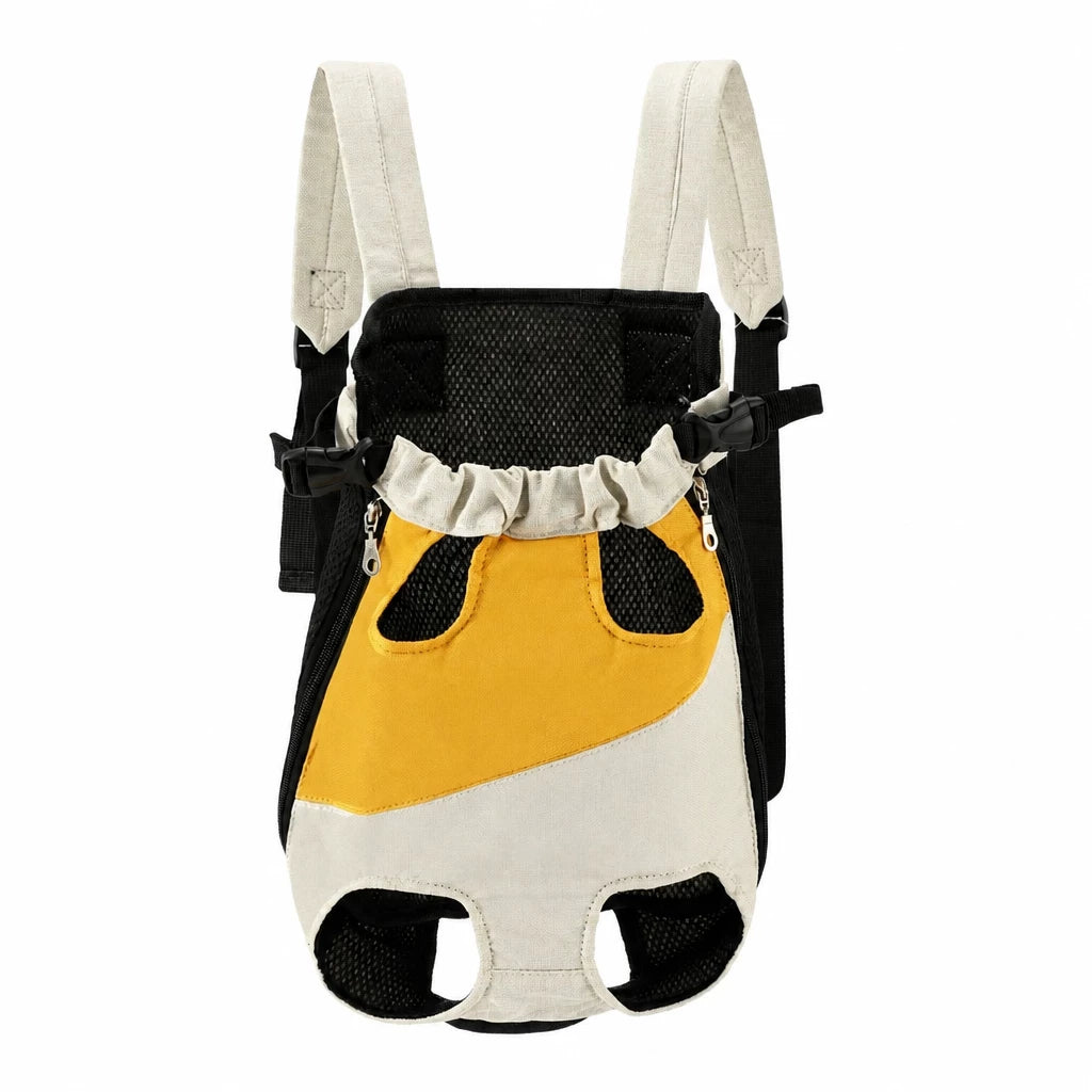 Front-Carry Pet Carrier Backpack for Small Dogs and Cats