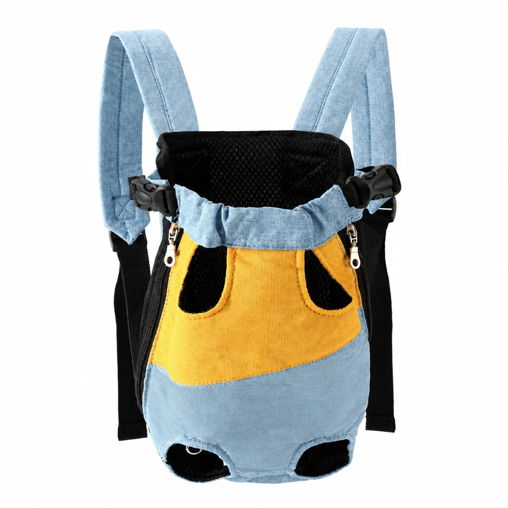 Front-Carry Pet Carrier Backpack for Small Dogs and Cats