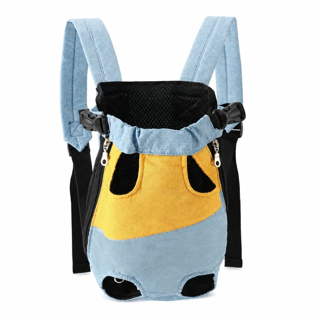 Front-Carry Pet Carrier Backpack for Small Dogs and Cats