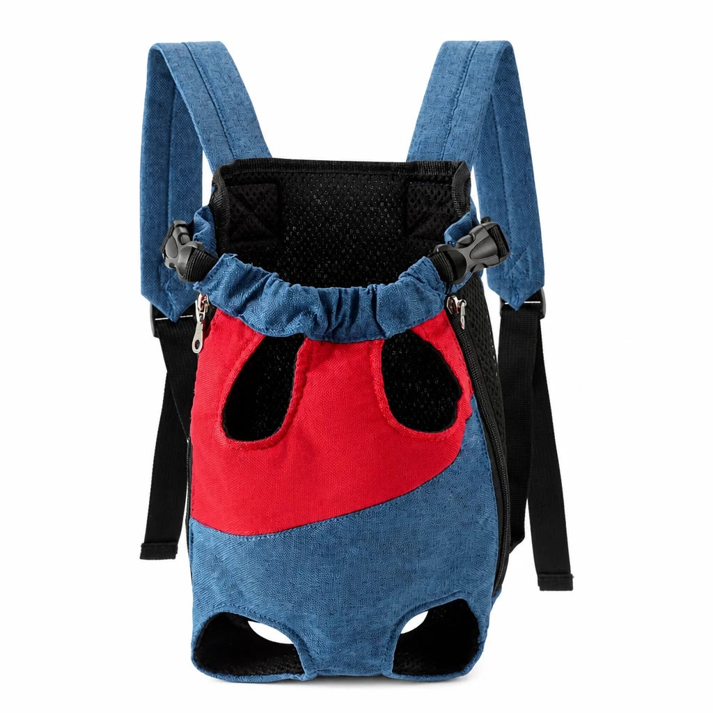 Front-Carry Pet Carrier Backpack for Small Dogs and Cats