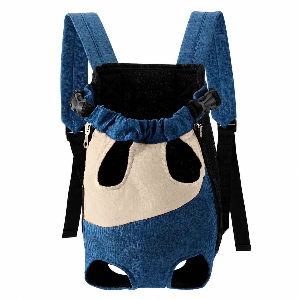 Front-Carry Pet Carrier Backpack for Small Dogs and Cats