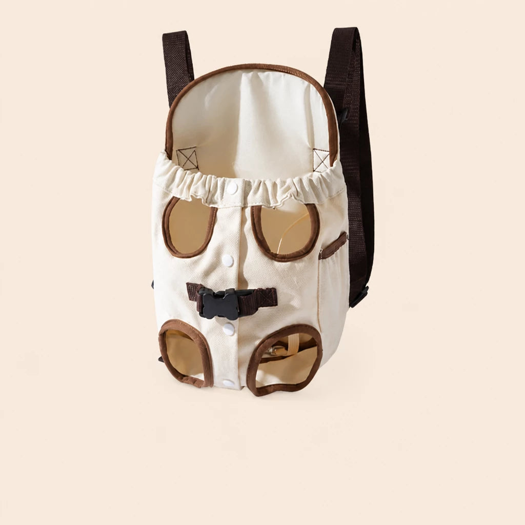 Pet Carrier Backpack for Cats and Dogs, Front or Back Carry
