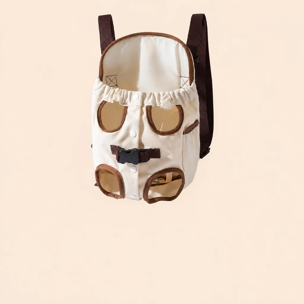 Pet Carrier Backpack for Cats and Dogs, Front or Back Carry