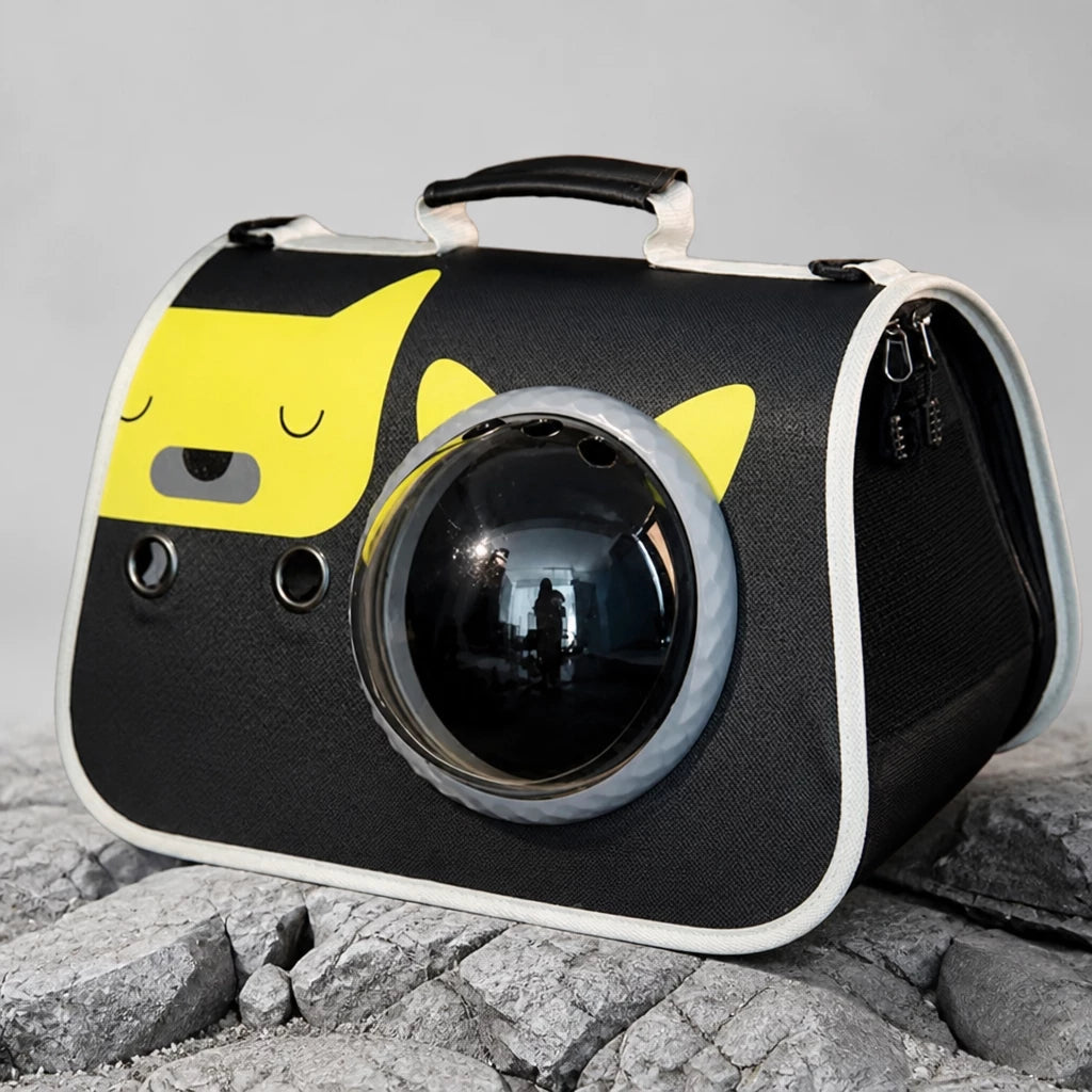 Capsule Pet Carrier Backpack for Cats and Small Dogs Up to 16 lb