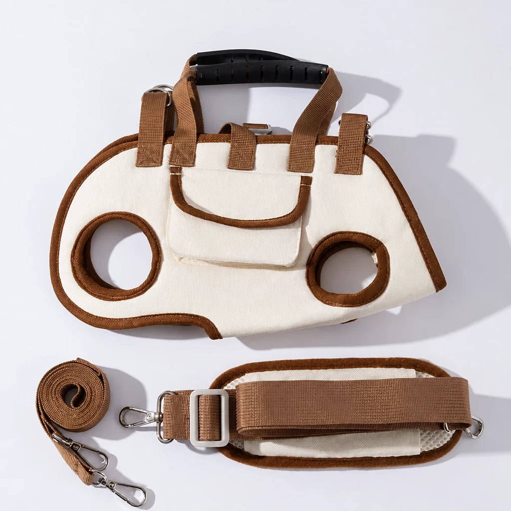 Convertible Pet Carrier Backpack and Shoulder Bag