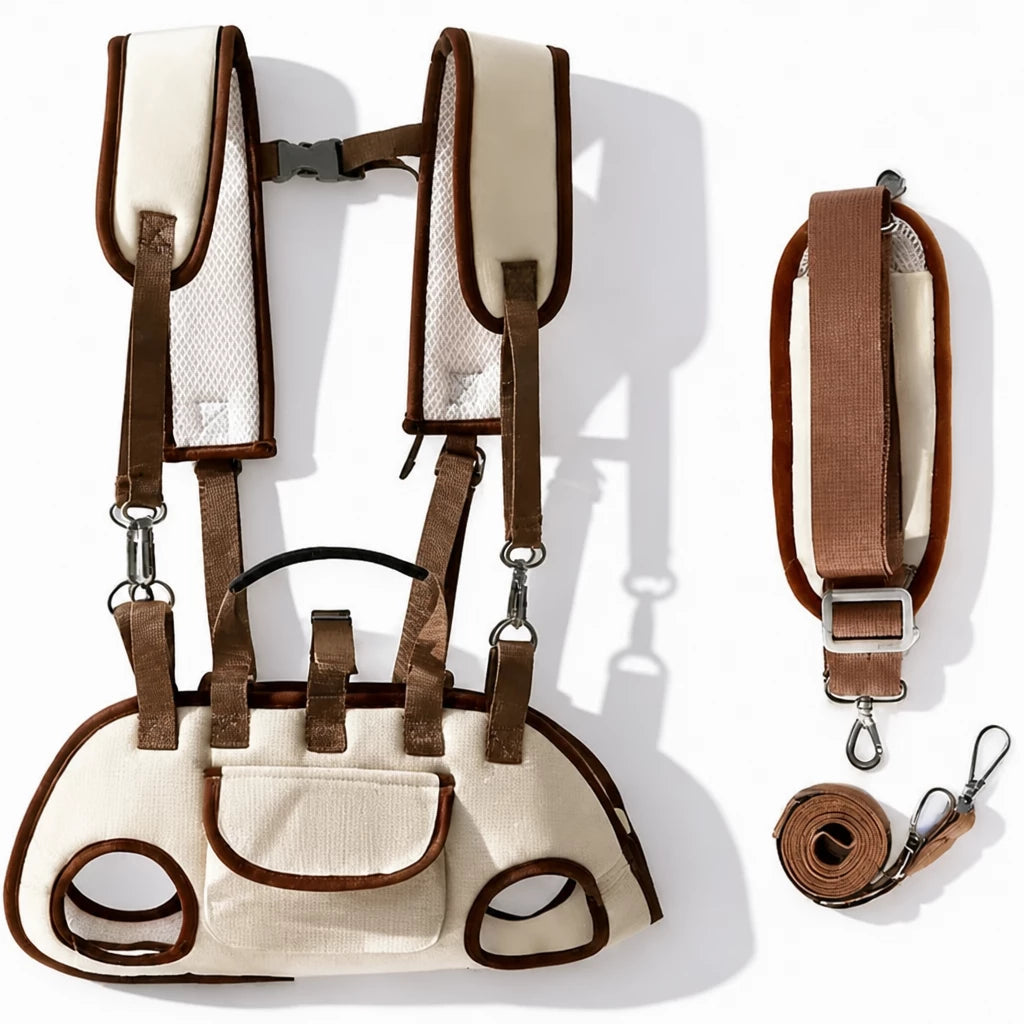 Convertible Pet Carrier Backpack and Shoulder Bag
